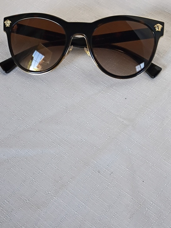 Versace Authentic  Tortoiseshell Cat-Eye Sunglasses with Brown Gradient MOD#2198 main image 4